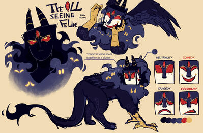 Original Character ❥ All Seeing Feline